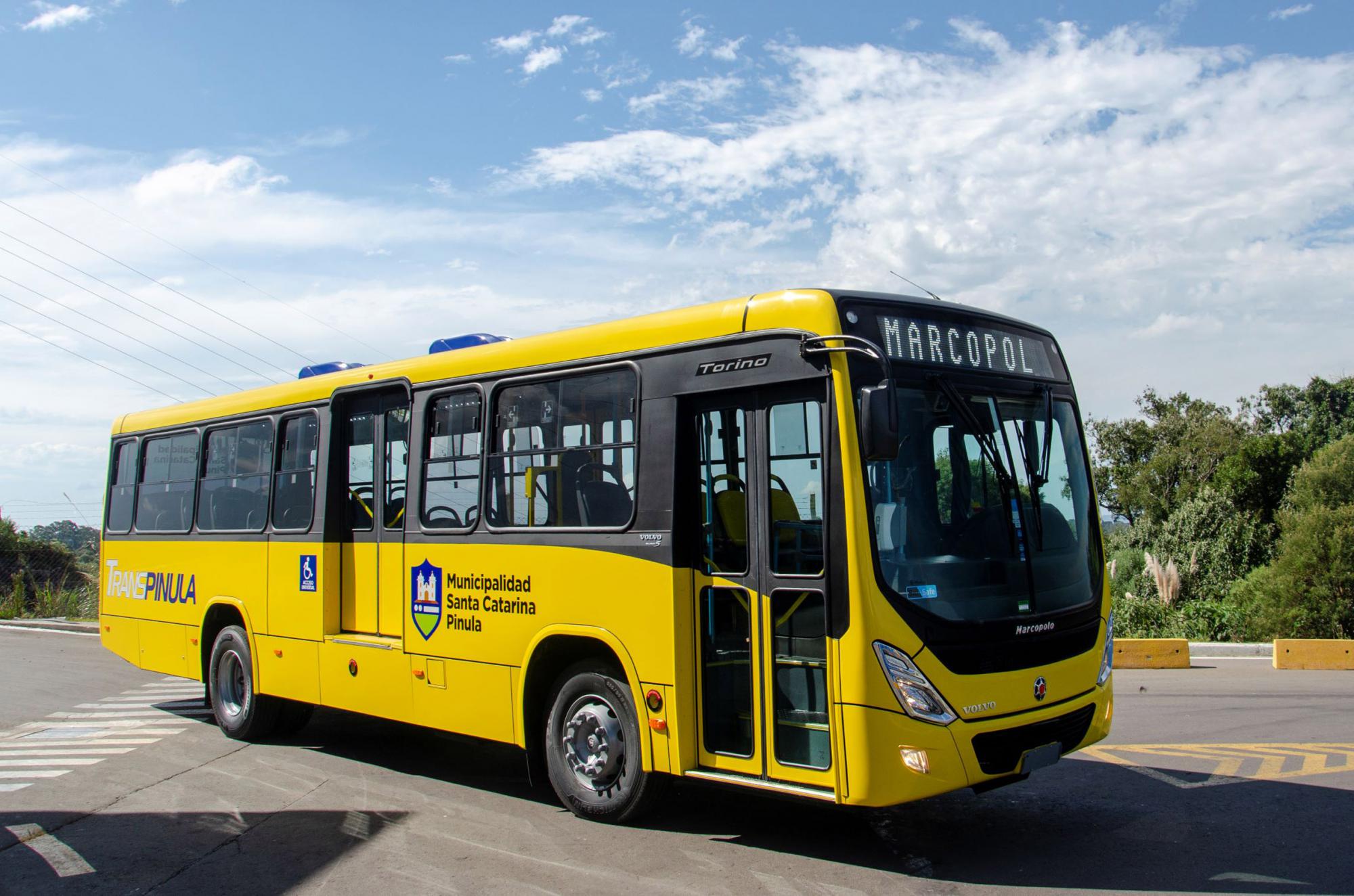 Marcopolo y Volvo exportan por primera vez a Guatemala 30 urbanos Torino