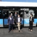 Carabante comprueba los nuevos autobuses eléctricos de la flota de la EMT