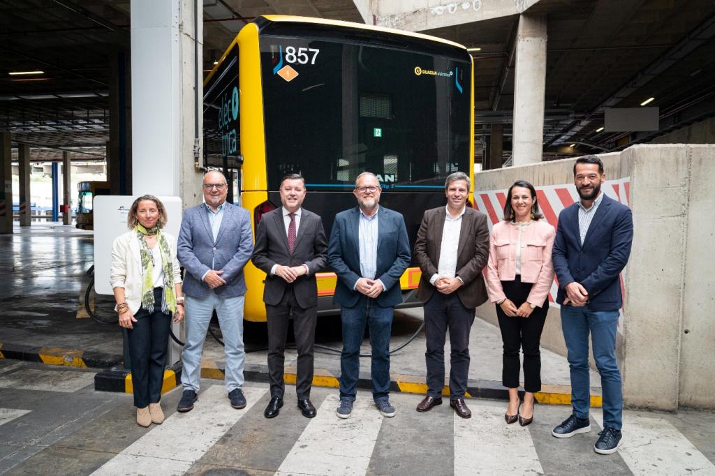 Guaguas Municipales pone en marcha nuevos puntos de recarga