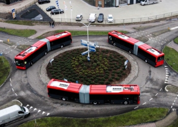 EBusco presenta su última innovación: autobuses articulados