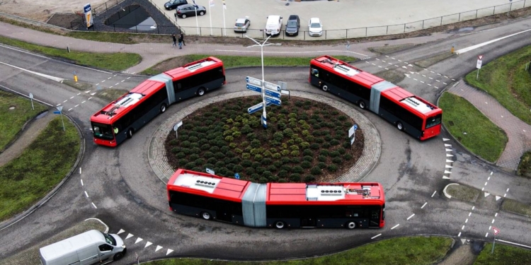 EBusco presenta su última innovación: autobuses articulados