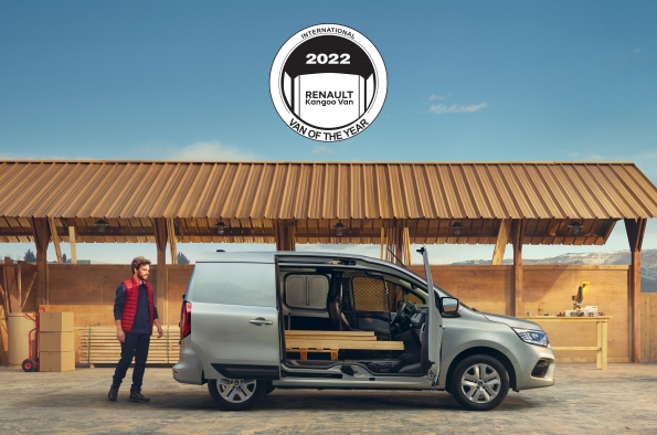 Nuevo Renault Kangoo Furgón premio Van of the year 2022