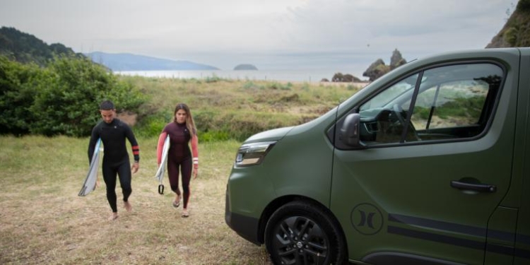 Primastar City Surfer: creada por Nissan y Hurley para surfistas de ciudad