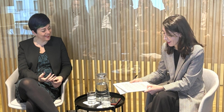 Marta Serrano defiende la mejora continua del transporte público