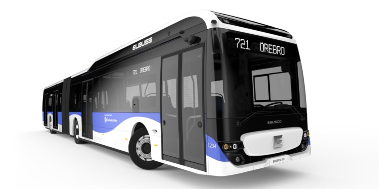 13 autobuses urbanos Ebusco 3.0 de 18 metros para operar en Örebro Län