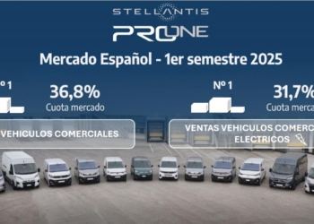 Stellantis Pro One lidera el mercado de comerciales en España