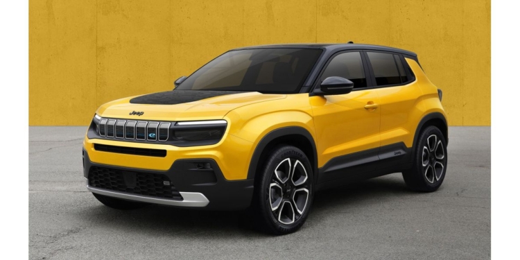 Jeep revela la imagen del primer SUV Jeep totalmente eléctrico a batería