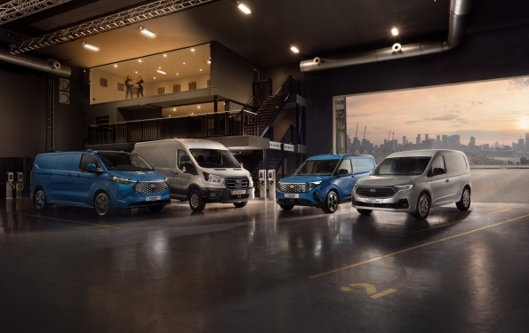 Ford Pro: Líder en vehículos comerciales en Europa por décimo año