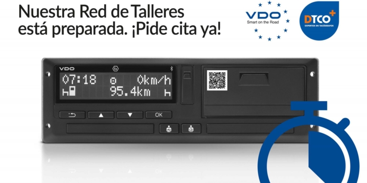 VDO lanza una campaña para facilitar instalación del nuevo tacógrafo