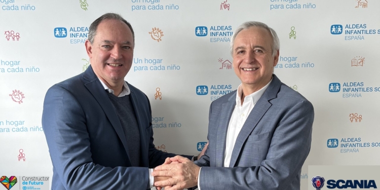 Scania firma un acuerdo de colaboración con Aldeas Infantiles SOS