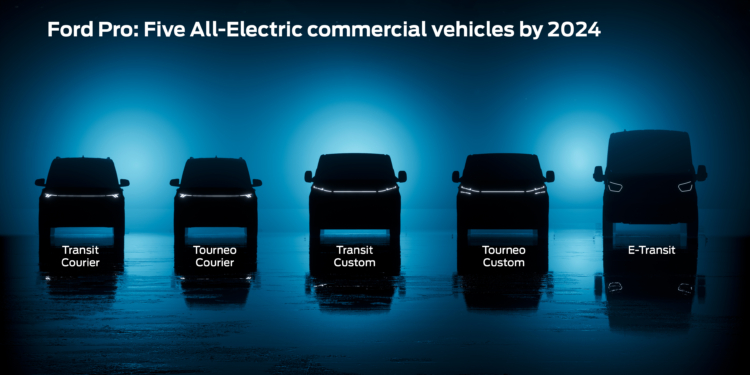 Ford anuncia la llegada de siete nuevos vehículos eléctricos