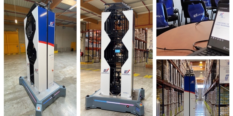 ID Logistics presenta en primicia el primer robot de inventario autónomo