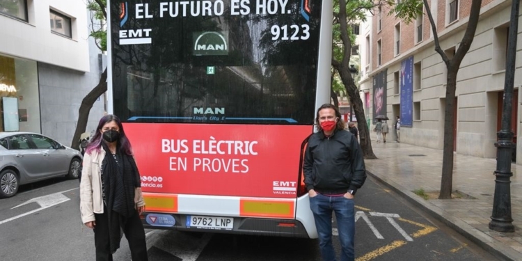 EMT Valencia prueba un nuevo autobús cero emisiones