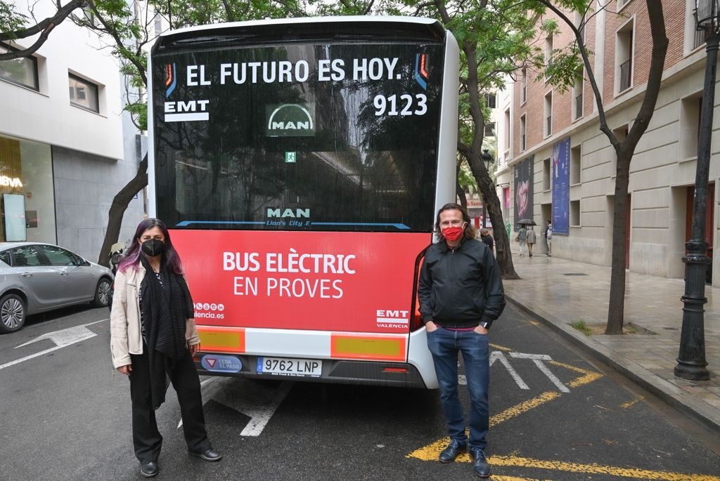 EMT Valencia prueba un nuevo autobús cero emisiones