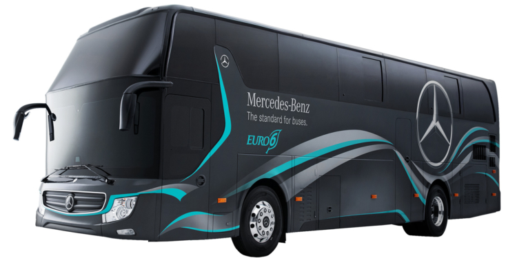 Primer chasis Mercedes-Benz español para el mercado taiwanés