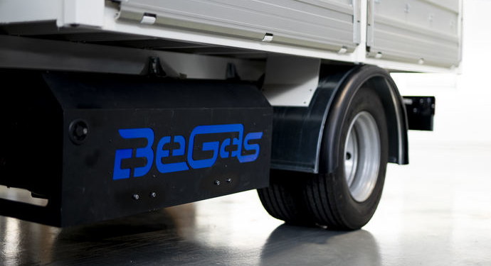 BeGas: nuevo motor de cuatro cilindros de inyección líquida Euro VI E