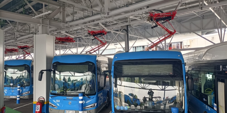 EMT Madrid en Carabanchel acelera la electrificación de su flota