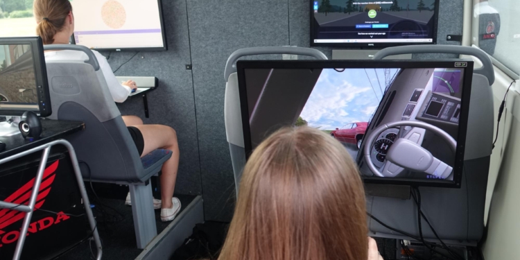 El Crossway se transforma en un espacio interactivo de seguridad vial