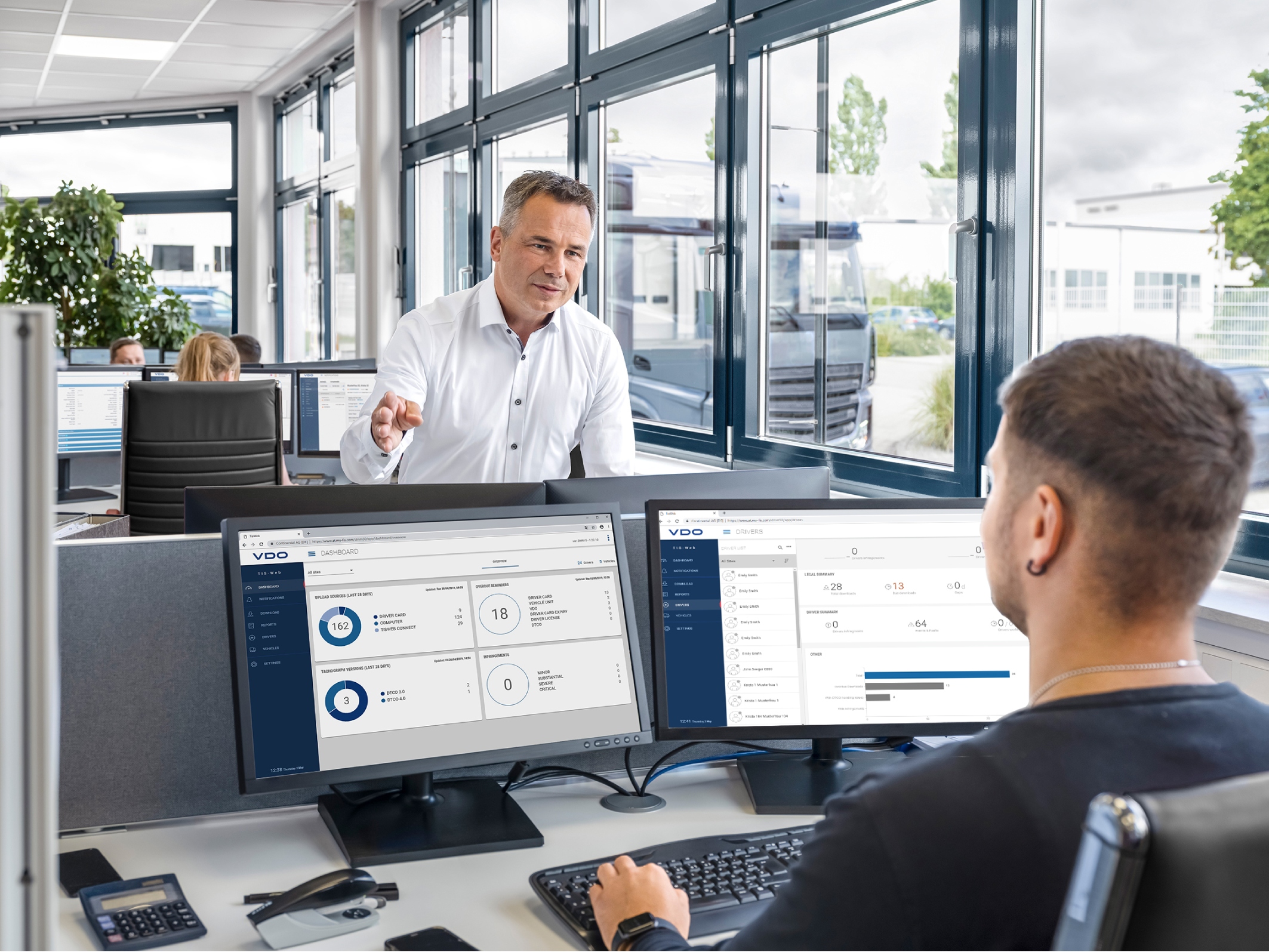 Continental facilita la gestión de flotas gracias su ‘software’ para el tacógrafo