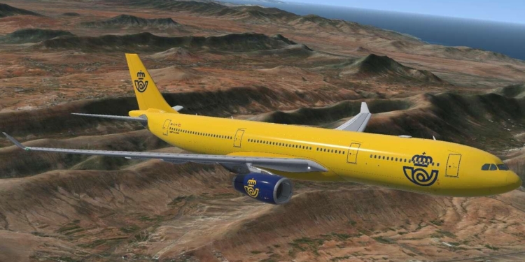 Correos Cargo, servicio aéreo de paquetería internacional