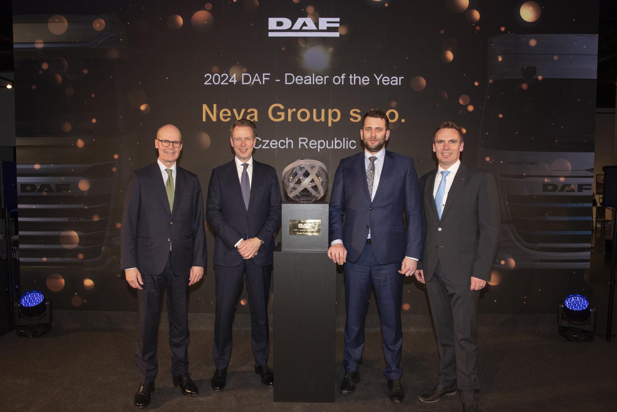DAF reconoce a los ‘International Dealers of the Year 2024’