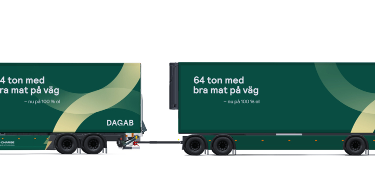 Dagab incorpora un camión eléctrico de 64 tn de Scania
