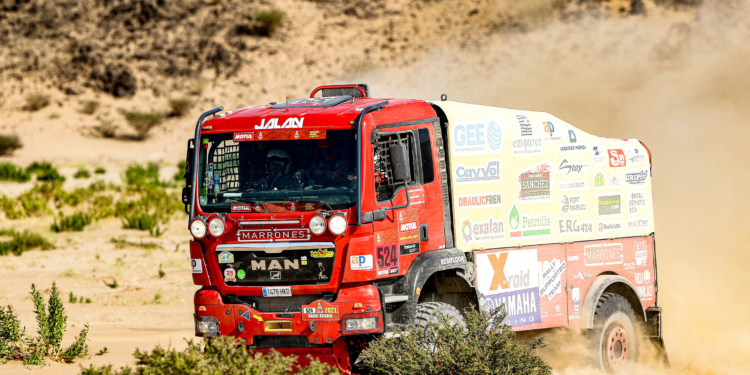 Marrones Jalan logra terminar el Dakar 2021