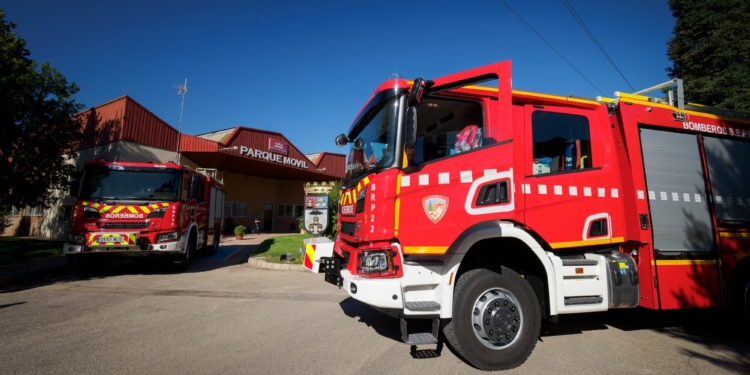 Albacete apuesta por Scania para su flota de vehículos contra los incendios