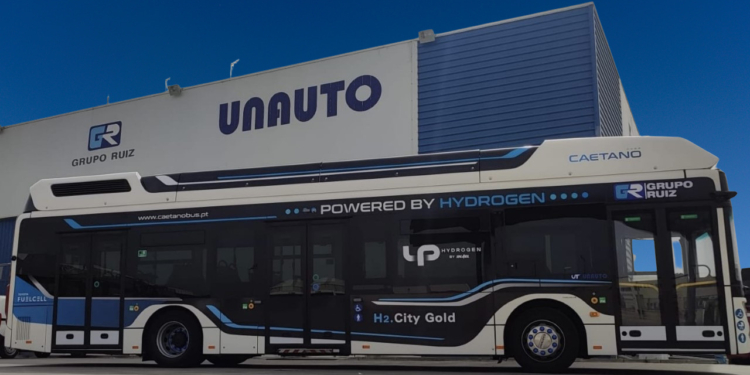 Finaliza el test del primer bus de hidrógeno para el transporte de Toledo