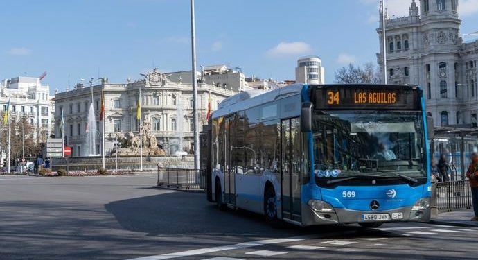 Los viajes en los autobuses de EMT Madrid serán gratis el 2 y 3 de abril
