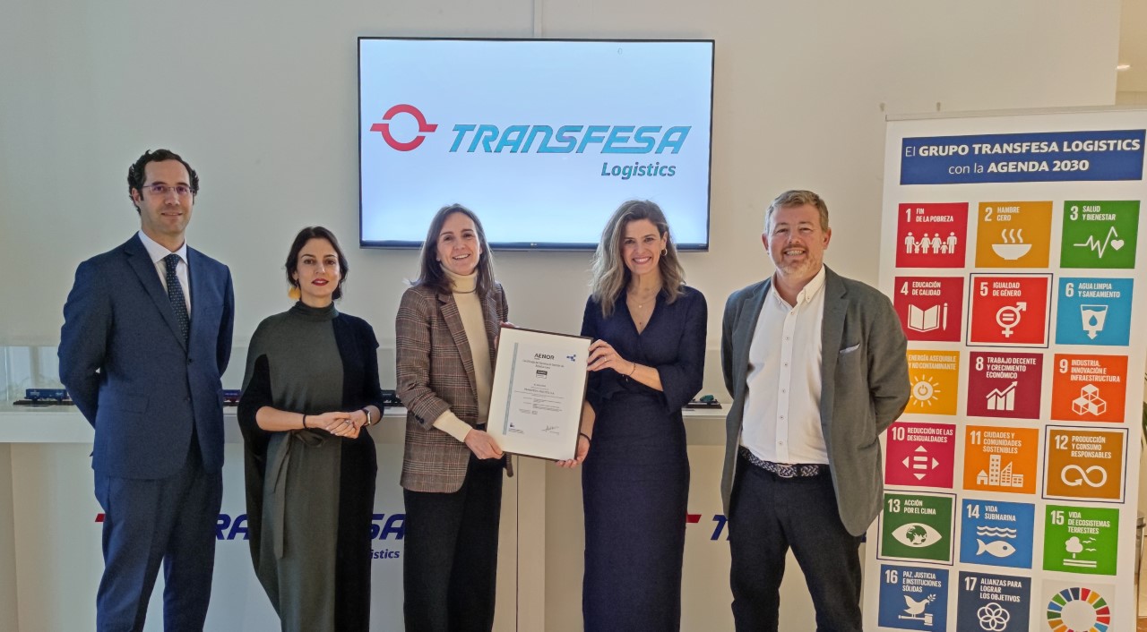 Transfesa Logistics consigue la certificación Aenor de ‘Residuo Cero’
