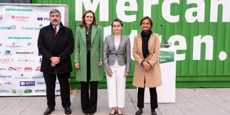 El Contenedor ‘Mercancías al Tren’ abre sus puertas en Plaza de Castilla