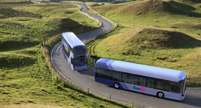 First Bus encarga otros 117 vehículos eléctricos de batería a Wrightbus