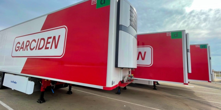 25 nuevos remolques frigoríficos ‘Evolution’ de Lecitrailer para Garciden