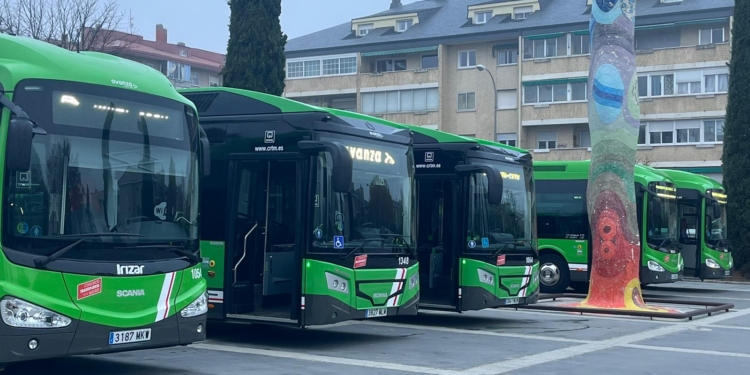 Majadahonda apuesta por la sostenibilidad con 15 autobuses Scania