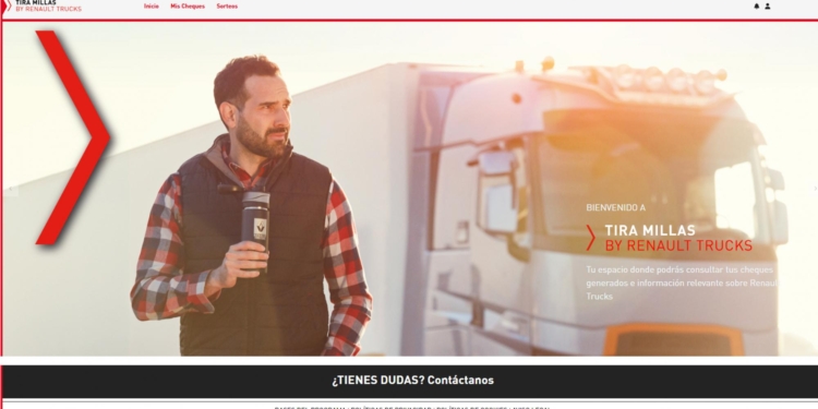 Renault Trucks renueva sus planes de fidelización con el portal Tira Millas