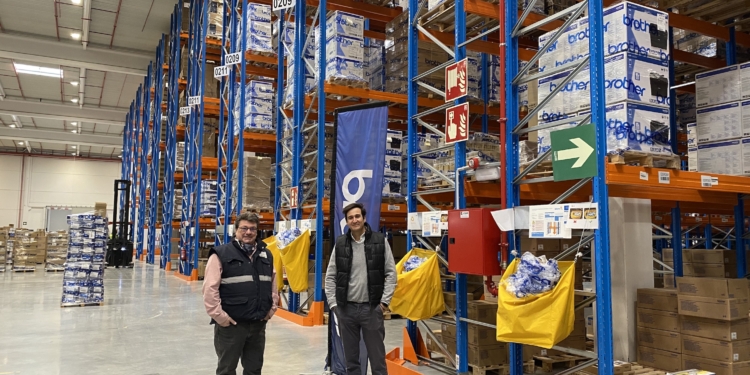 FM Logistic y Brother unidos por la reducción de emisiones