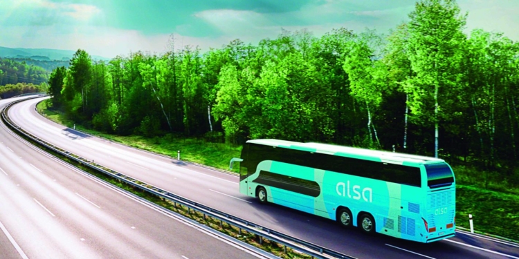 Alsa promueve el cambio hacia el transporte colectivo sostenible