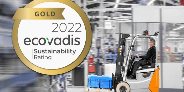 EcoVadis concede el certificado de sostenibilidad de Oro a STILL
