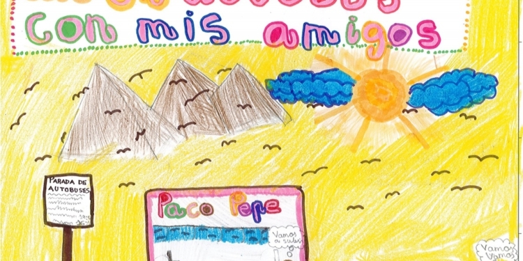 25 Centros Escolares han participado en el concurso de dibujo ‘Diviérte en Bus’