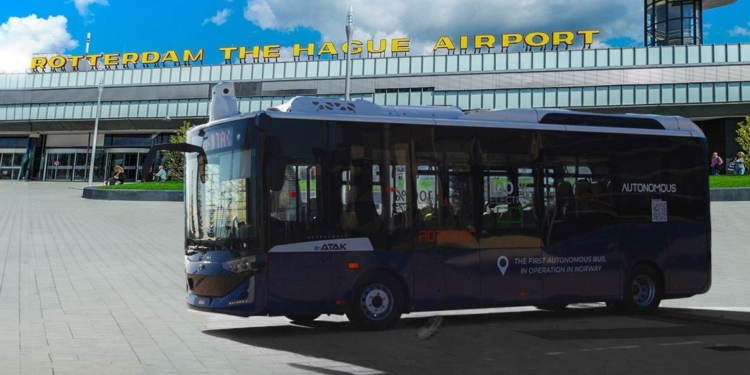 Karsan entregará buses autónomos al aeropuerto de Rotterdam