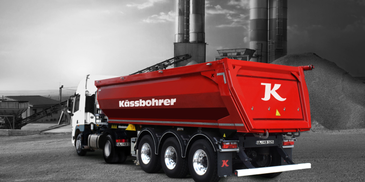 Kässbohrer lanza un nuevo semirremolque de tres ejes de construcción ligera