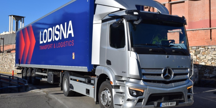 Prueba piloto de reparto de paquetería eléctrica en el centro de Madrid