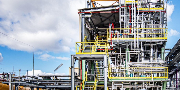 Primer demostrador industrial para la producción de butadieno