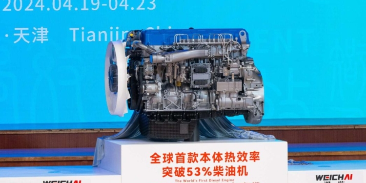 Nuevo motor diésel chino: reduce el consumo en un 14%