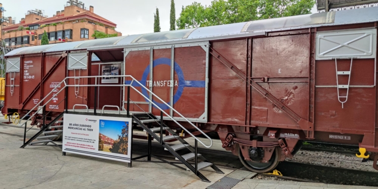 Transfesa Logistics celebra una exposición en el Museo del Ferrocarril