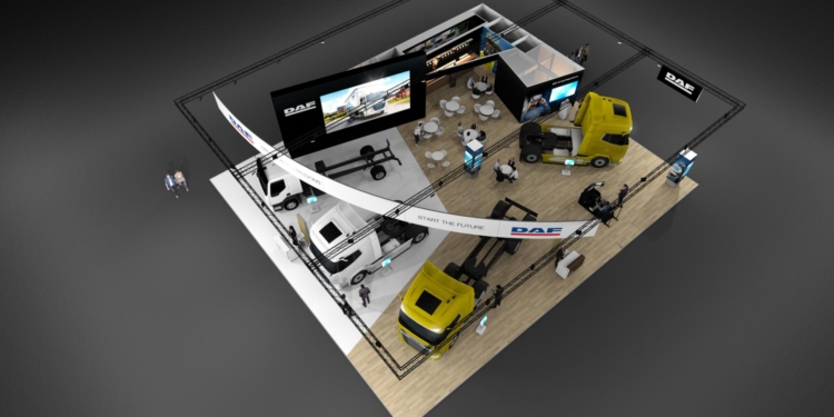 DAF exhibe por primera vez su nueva generación XB en la feria Solutrans