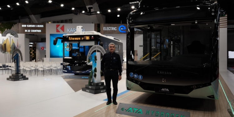 Karsan deja su huella en Busworld 2023 con su gama de 100% eléctricos