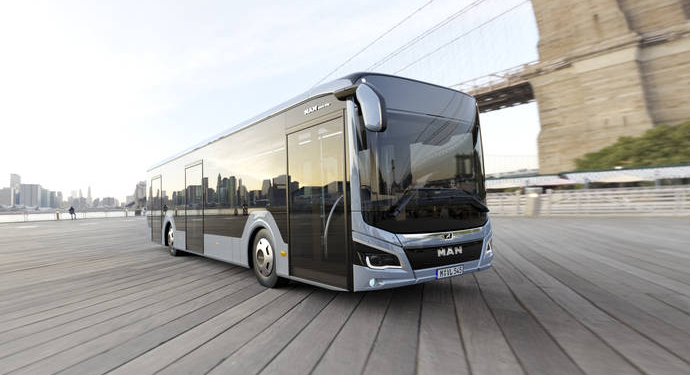 MAN entrega más de 50 autobuses Lion’s City E al aeropuerto de Schiphol