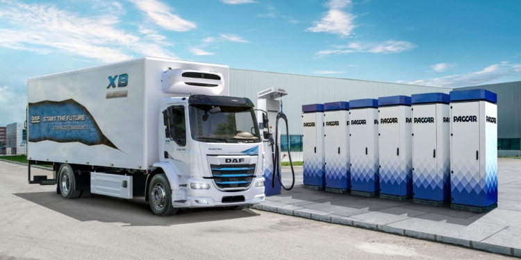 Paccar instala el primer sistema de suministro de energía en Países Bajos